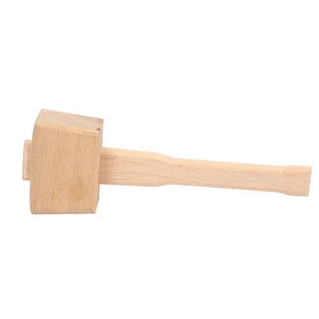 4 шт. 250 мм буковый плотницкий деревянный деревянный молоток с ручкой для деревообработки