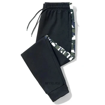 осенние весенне-летние мужские камуфляжные брюки размера плюс 8XL, спортивные тренировочные брюки mferlier, эластичные уличные брюки-карандаш 54 56 58